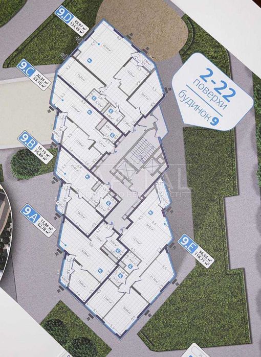 1-кімнатна квартира за адресою (площа 55,9 м²) - Atlanta.ua - фото 10