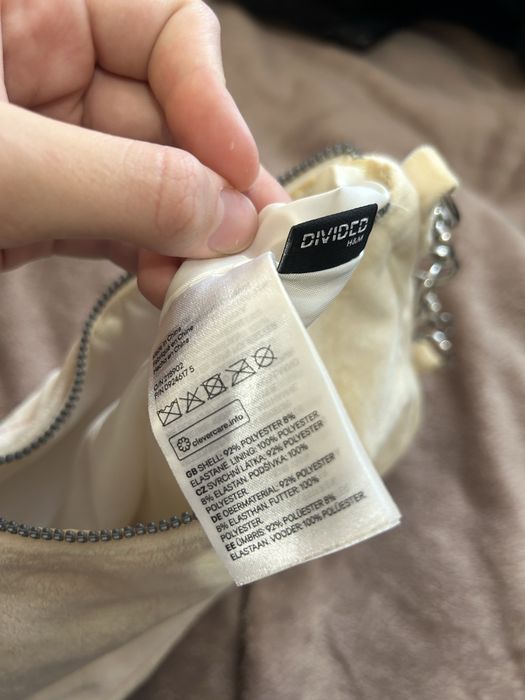 сумка бархотна  h&m