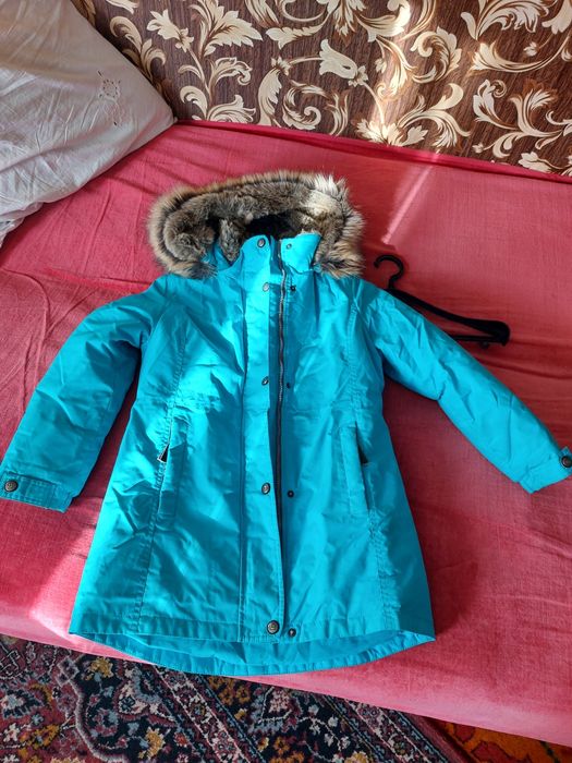 Продам зимову куртку парку Lenne на дівчинку розмір 140