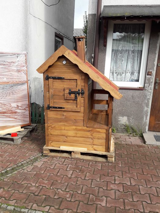 Wedzarnia ogrodowa drewniana Wedzarnie  kompletna Promocia haki gratis