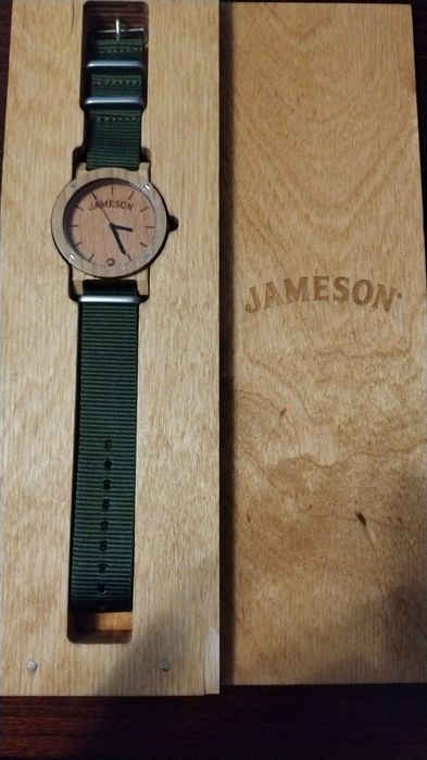 Zegarek Jameson Whisky plantwear drewniany
