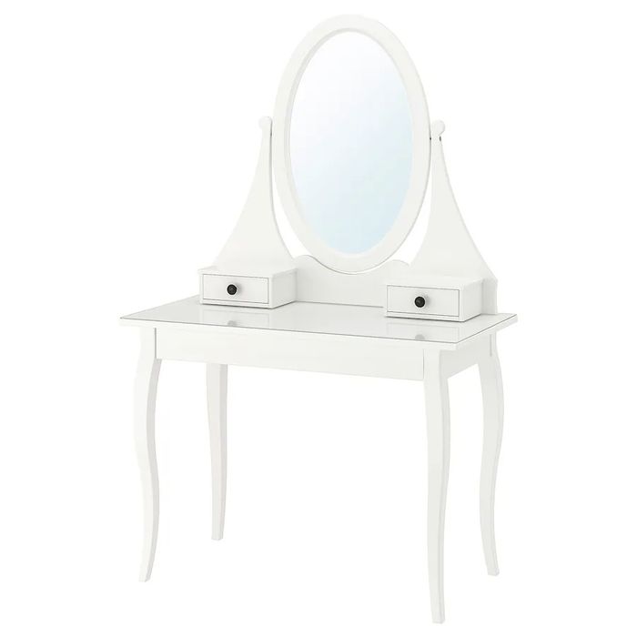 Biała Toaletka Ikea Hemnes