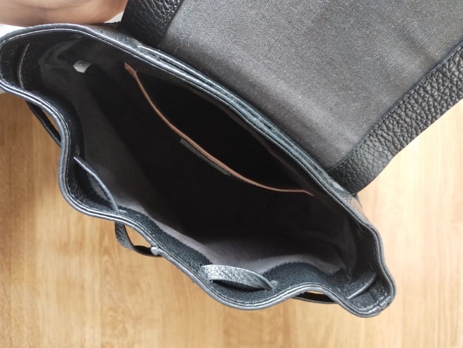 Czarny plecak Clarks