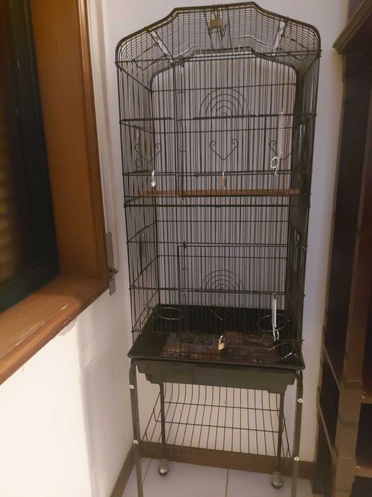 Tenho gaiola de papagaio  para vender completamente nova