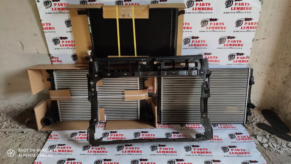 VW Tiguan allspace Тигуан 2 Телевизор Панель Радиаторы Клима Куллер