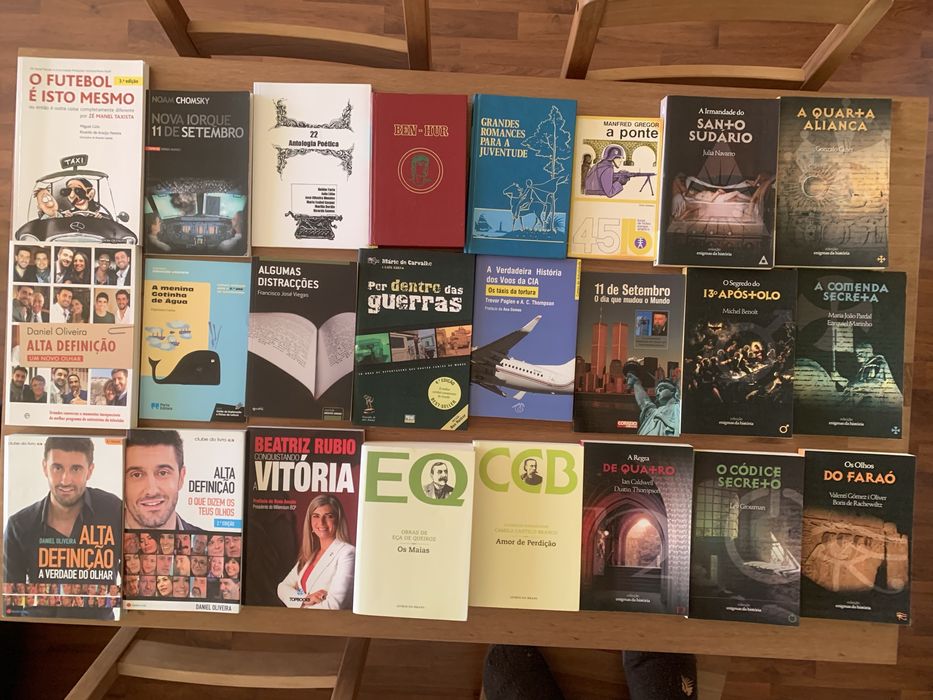 Livros a partir de 1€ confira a lista
