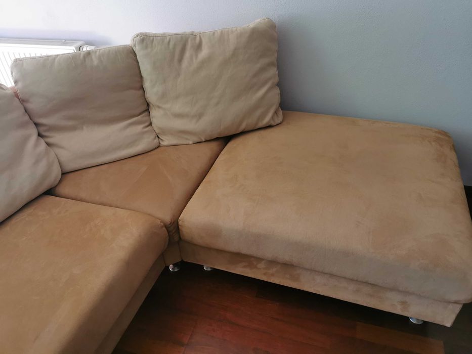Sofa narożna bez funkcji spania