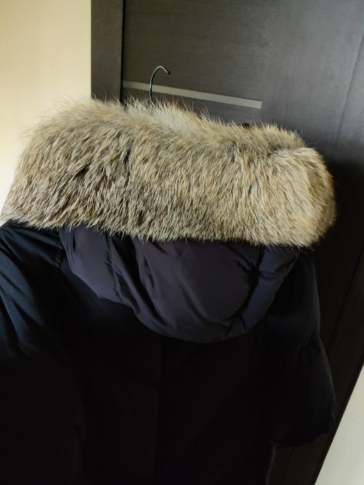 Натуральний пуховик 52р