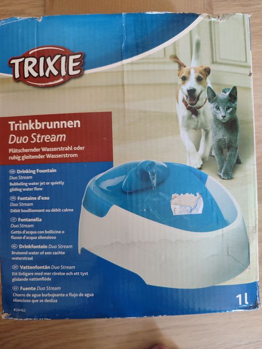 Fonte água animais duo stream Trixie