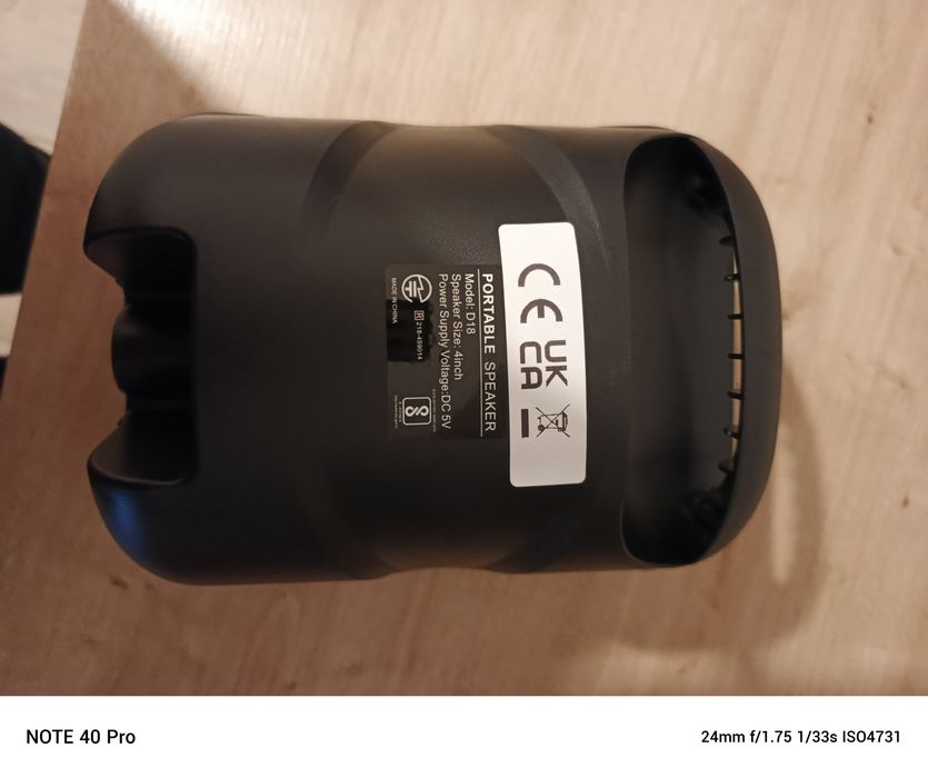 Glośnik Bluetooth do karaoke- nowy