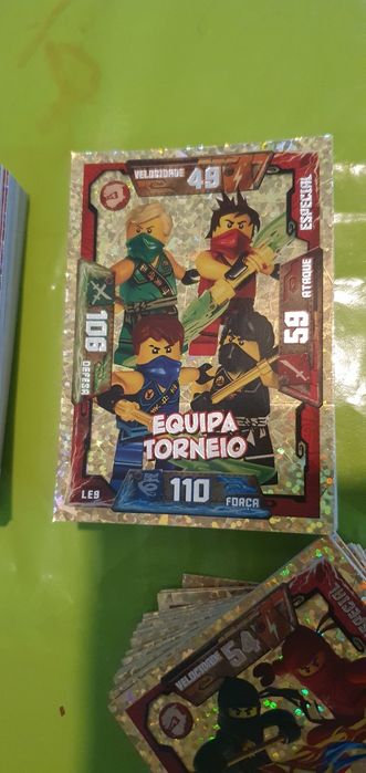 Cartas Ninjago especiais serie 2016