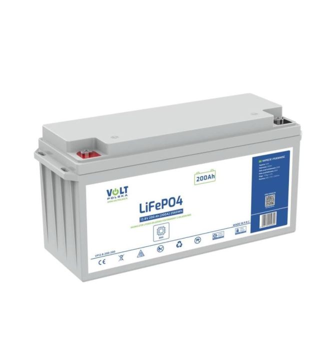 Акумулятор Volt Polska LiFePO4 12V 200 Ah BMS