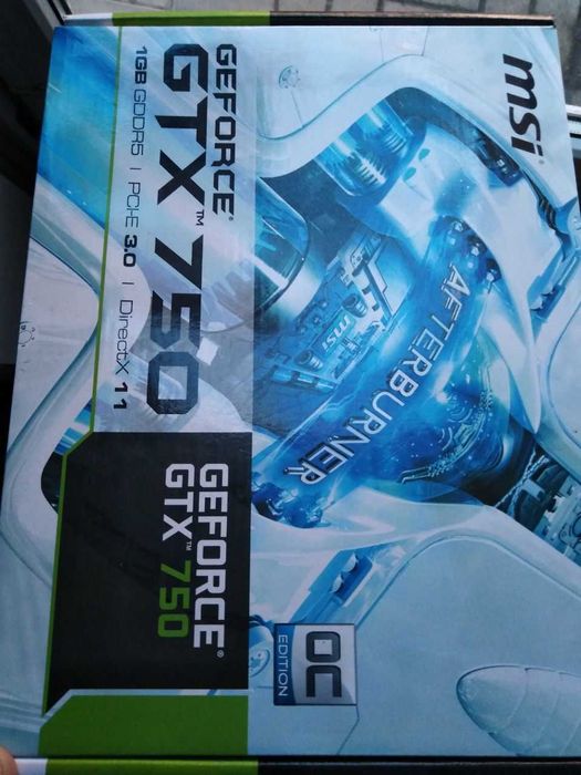 продам коробки для видеокартGTX 1050TI 4GB, GTX 1050, GTX 750