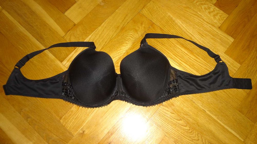Biustonosz Fantasie Rebecca pełny, czarny 90E jak nowy