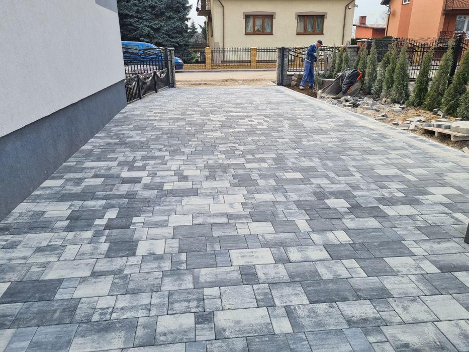 Układanie kostki brukowej brukarstwo kostka brukowa kompleksowo