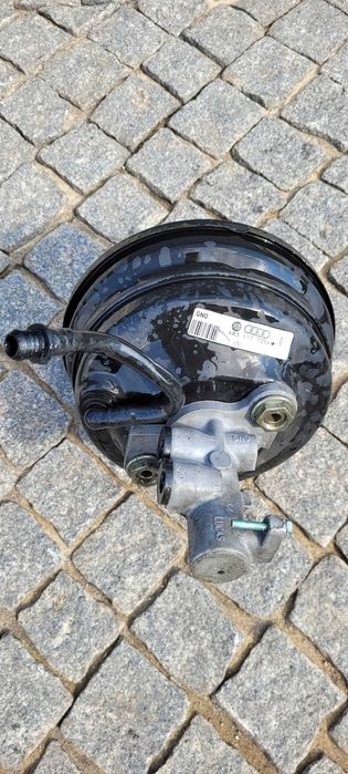 AUDI A4 B5 (8D)/PASSAT B5 - SERVOFREIO DUPLO e BOMBA TRAVÕES ORIGINAL