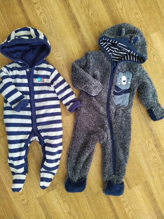Комбинезоны 3-6 та 6-9 мес. Демисезонные