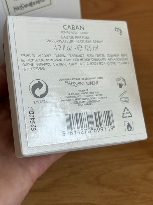 Perfumy Caban Yves Saint Laurent