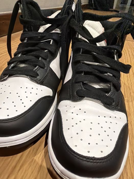 1. Ténis Nike Dunk High Retro "Panda" Preto e Branco - Original