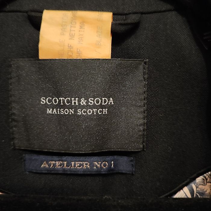 Чорний піджак Scotch&Soda