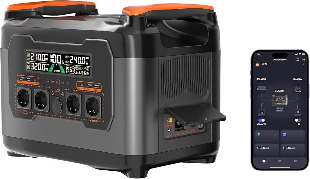 Зарядна станція NECESPOW S2400 2400W 2048Wh LifePO4 (ДБЖ/UPS) Нова
