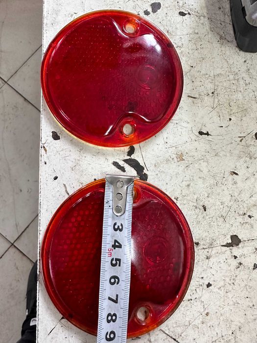 Стекло фонаря НОВОЕ  Газ  Зил  причеп