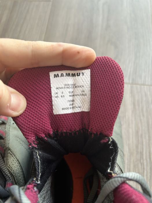 Botas Mammut Nova iii mid goretex