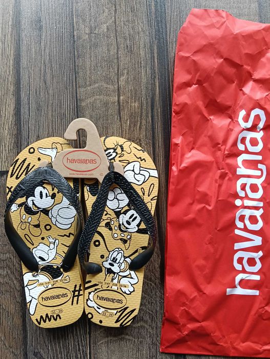 Havaianas kids Disney novas