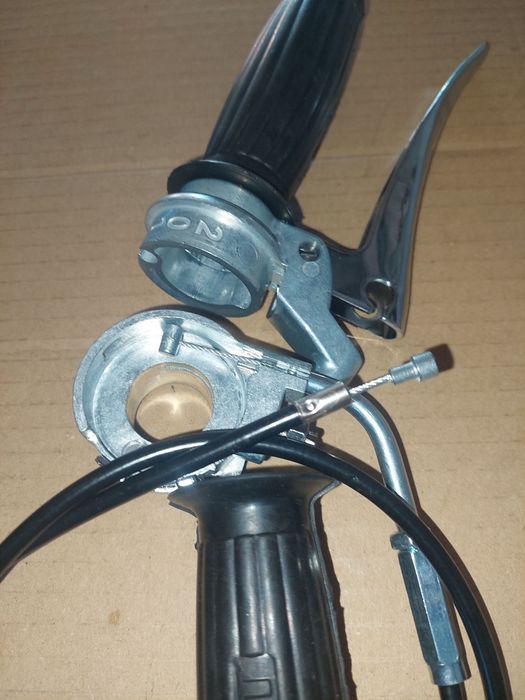 Zestaw naprawczy rączka manetka zmiany biegów romet komar silnik s38