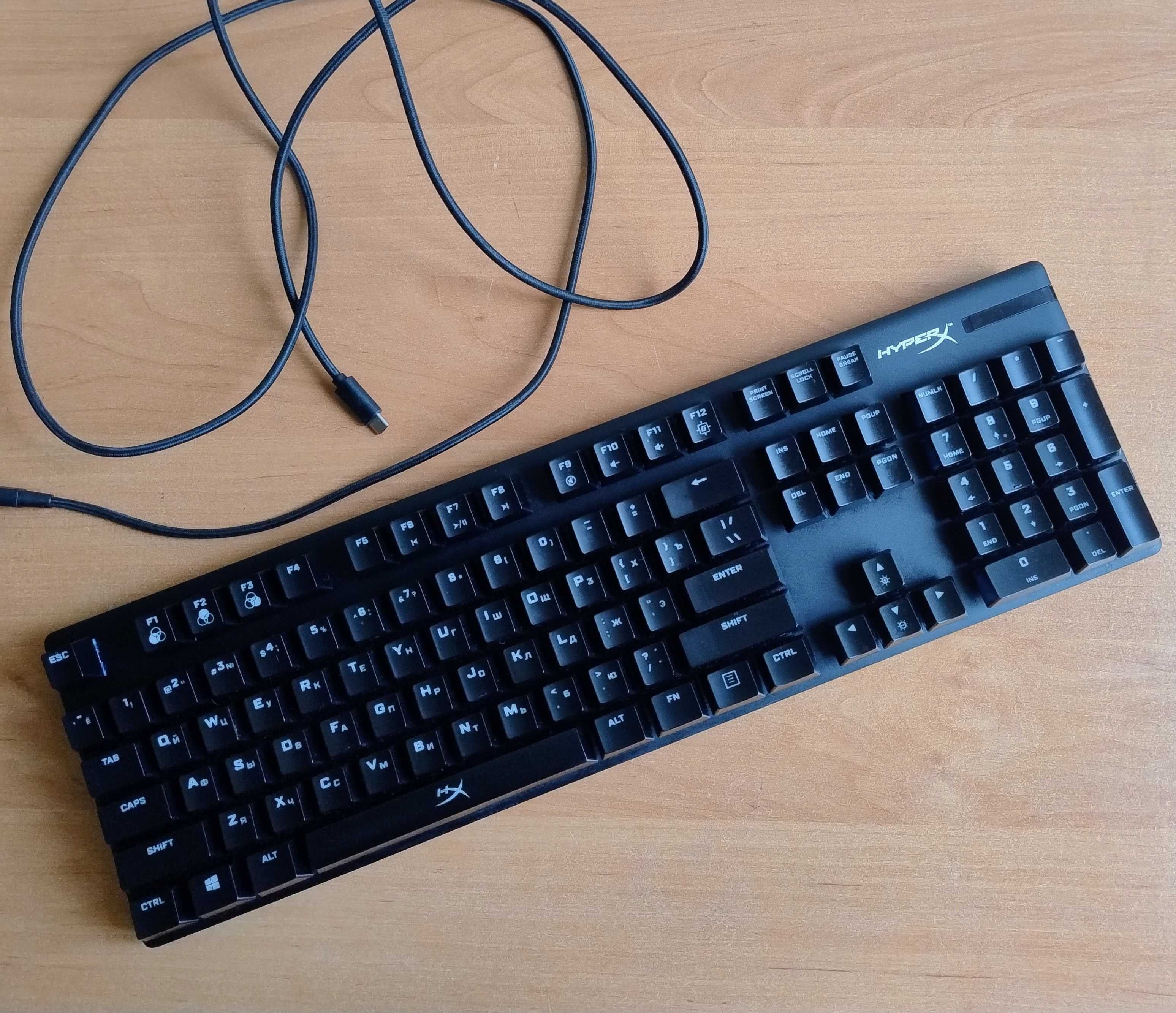 Игровая клавиатура HyperX Alloy Origins USB HyperX Blue: 1 500 грн ...
