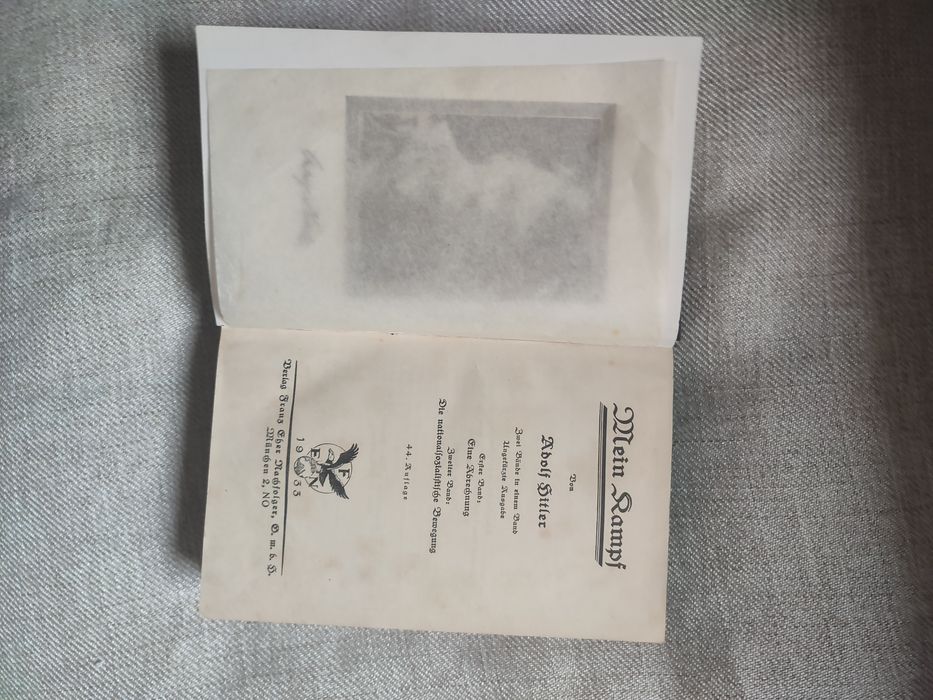 Mein Kampf oryginalne z 1933 roku