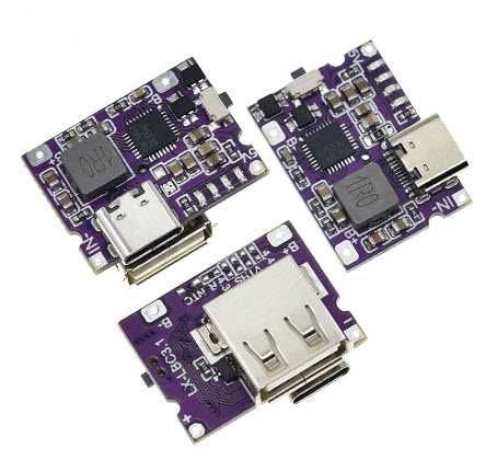 Модуль контроллер быстрая зарядка Type-C 3,1A модуль чип IP5310 LED