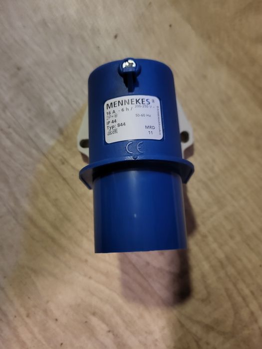 Wtyczka odbiornikowa campingowa  16A 230V