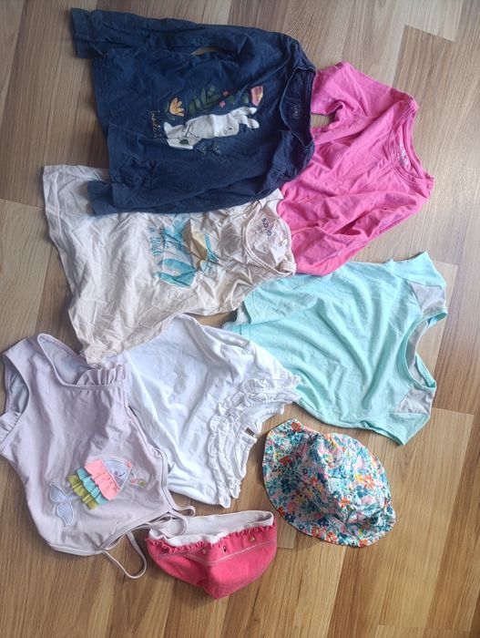 Ubrania dla dziewczynki rozmiar 98/104