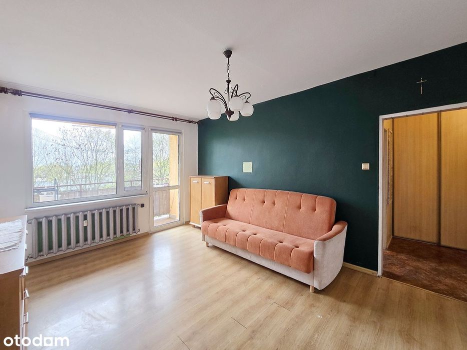 Józefowska, 3 duże pokoje z balkonem w bloku, bez prowizji