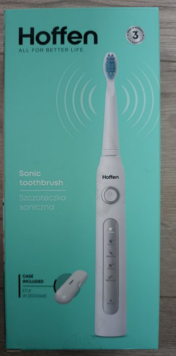 Szczoteczka soniczna Hoffen - biała
