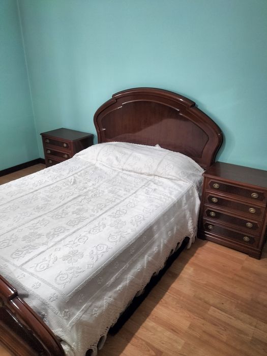 Cama de casal vintage