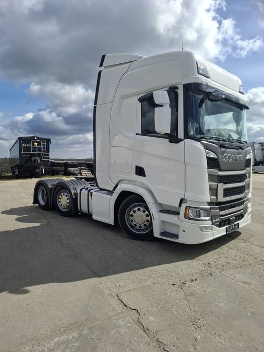 Scania R410 6X2  195+podatek 2019 pusher MEGA LED navi klima ACC czujniki radar