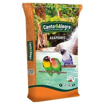 Mistura e sementes para aves