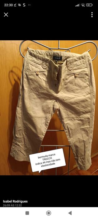 Roupa de senhora cada peça 5 euros