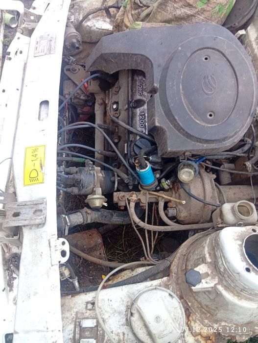 Мотор + навісне Таврія 1.2 карб