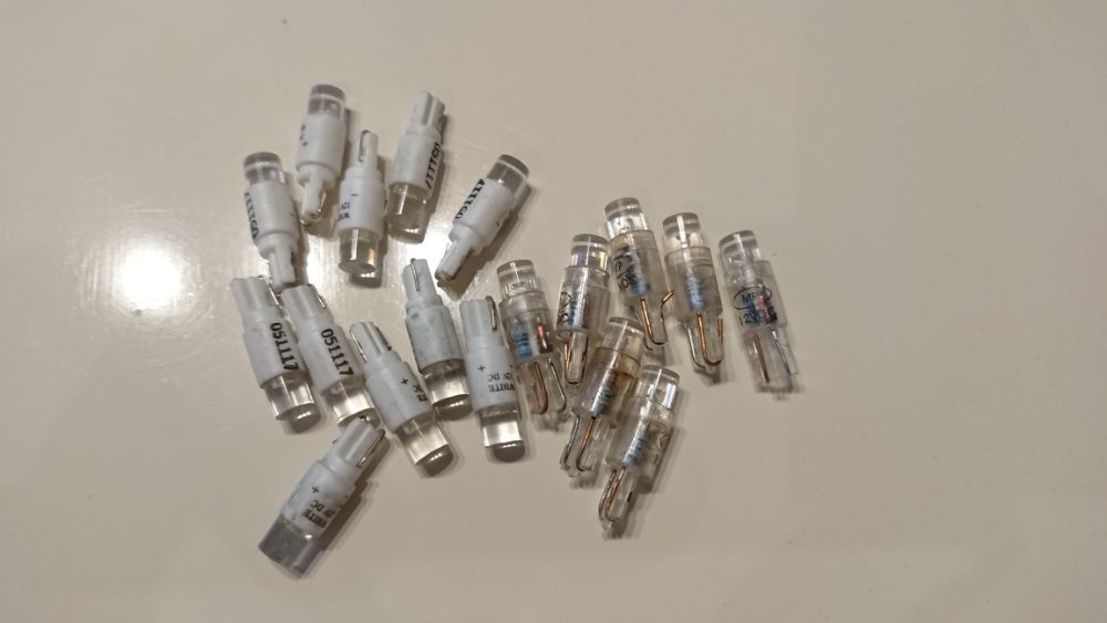Лампы для кнопок игровых автоматов Т10 12V, микрики