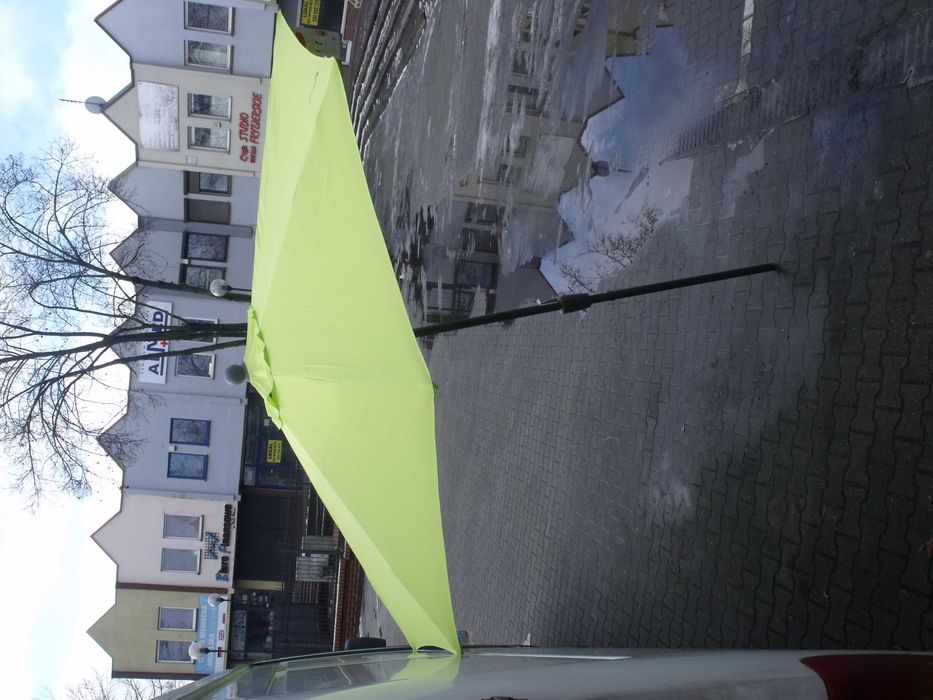 Parasol ogrodowy okrągły 270cm Schneider HARLEM zielony