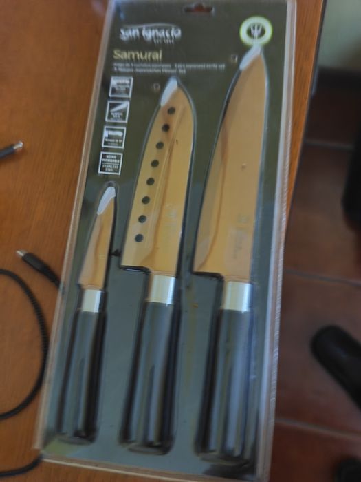 Conjunto de facas japonesas