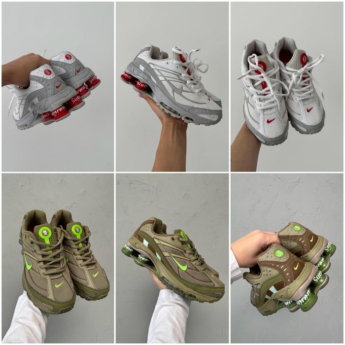 р36-45 Кросівки Nike Shox Ride 2 Black White Grey