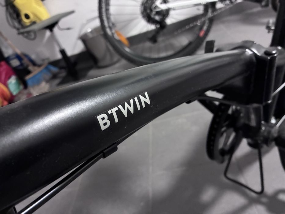 Rower składany skladak decathlon btwin