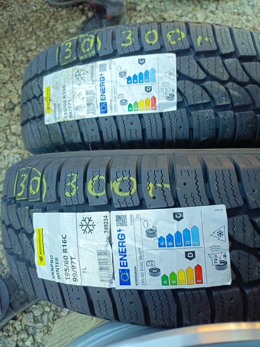 Nowe opony zimowe 195/60/16c Kormoran 24r/25r