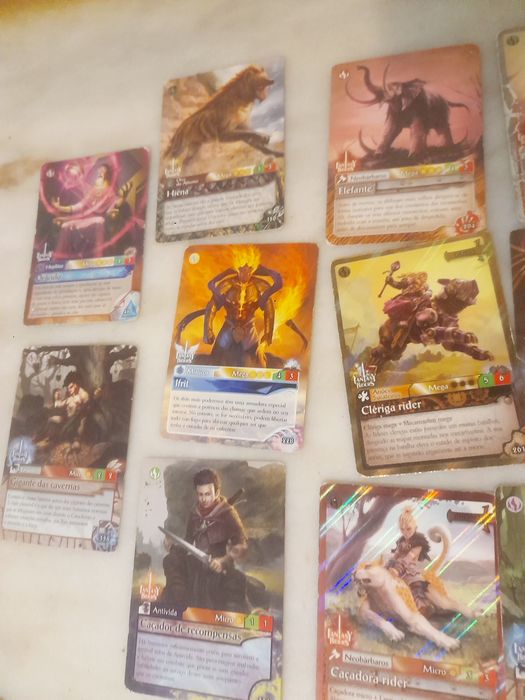 Conjunto de 24 Cartas Coleccionáveis Fantasy Riders