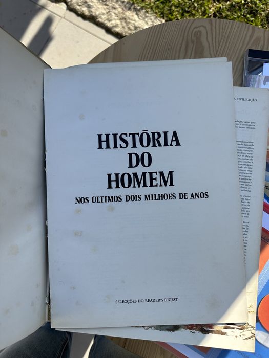livro raro História DO Homem nos ÚLTIMOS 2 milhões de anos. Seleções do READER'S digest.