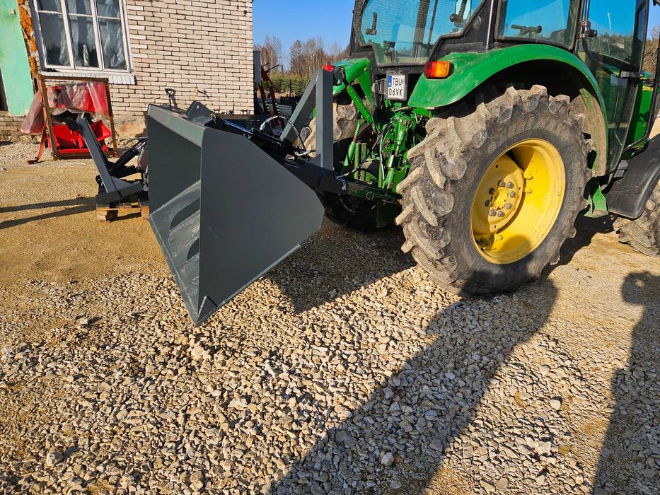 Łyżka/ łycha na tył ciągnika/ przedni TUZ z KIPREM HYDRAULICZNYM dowóz
